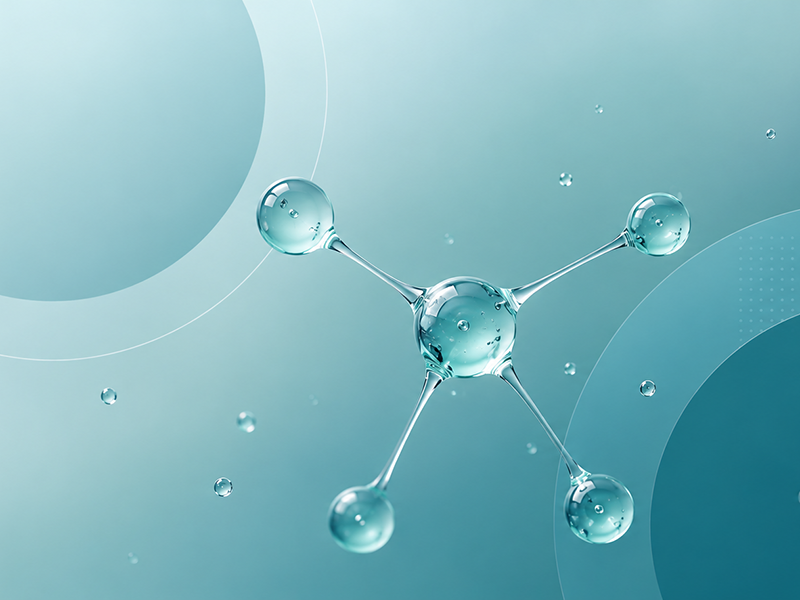 Waterborne polyurethane molecular structure