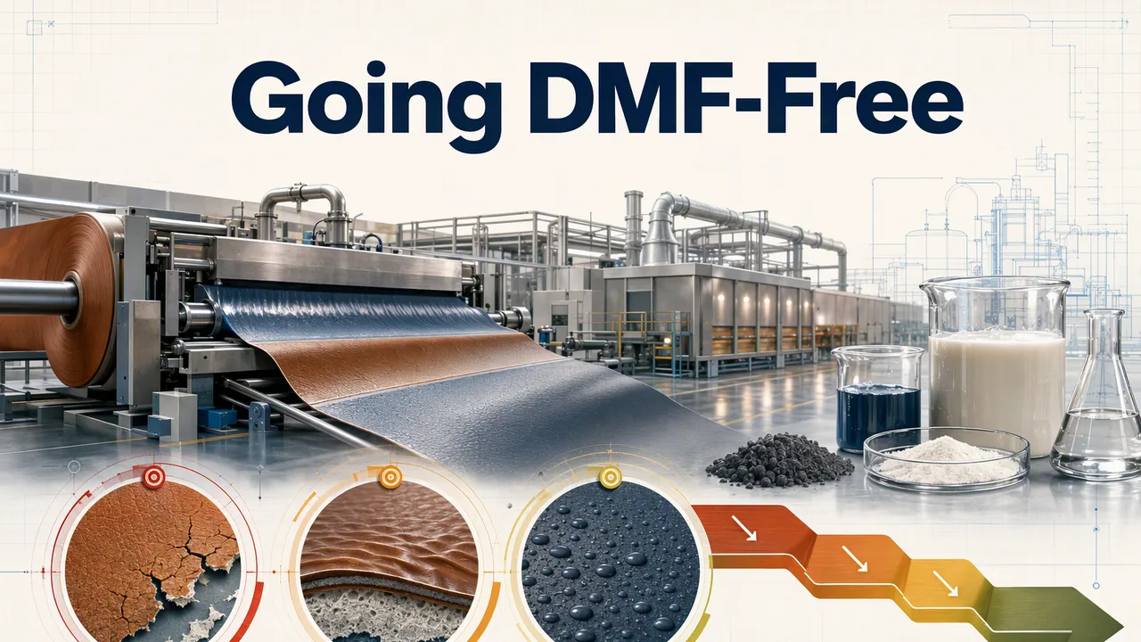 Going DMF-Free: A Waterborne Synthetic Leather Transition